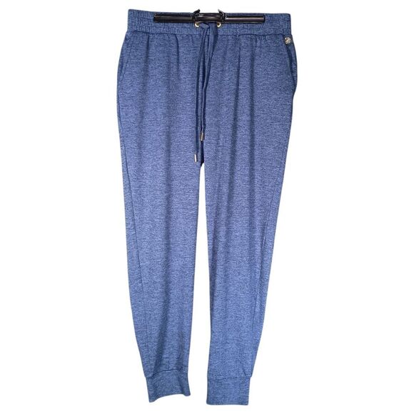 Lilly Pulitzer Pants S Womens Blue Jogger Regular Polyester Elastic Waist Casual - Picture 1 of 6